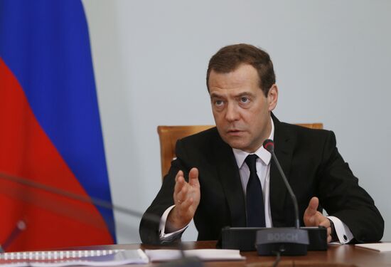 Dmitry Medvedev visits the Siberian Federal District