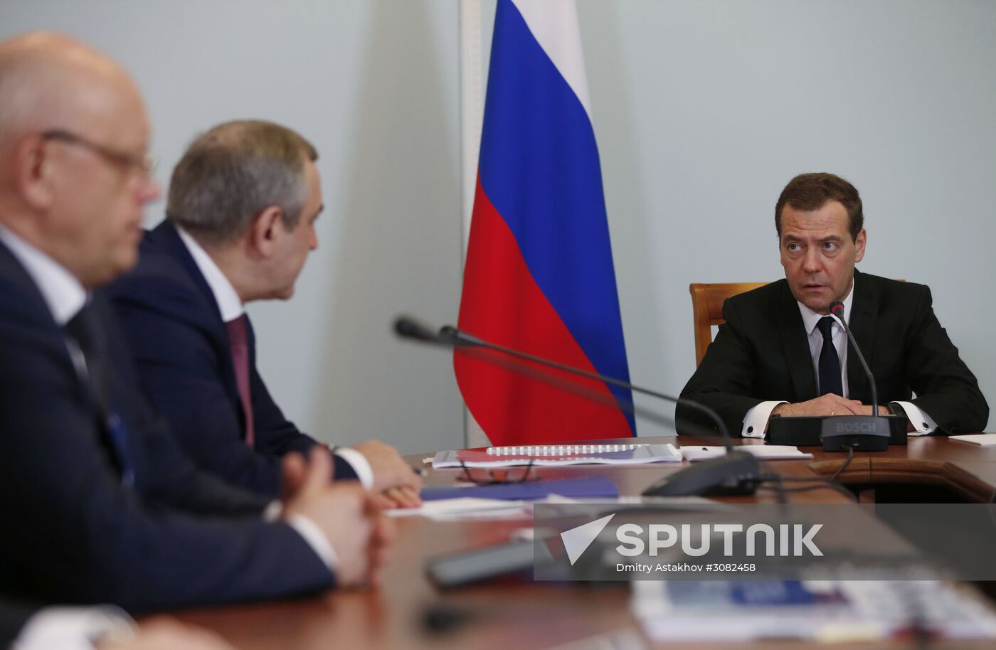 Dmitry Medvedev visits the Siberian Federal District