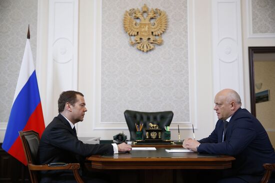 Dmitry Medvedev visits the Siberian Federal District