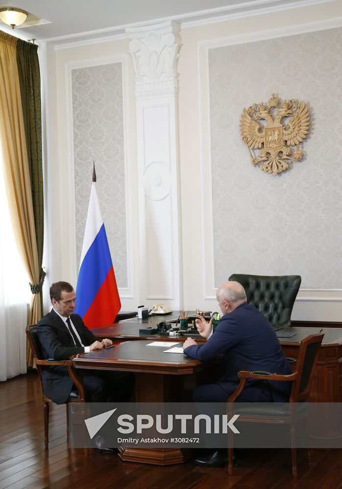 Dmitry Medvedev visits the Siberian Federal District
