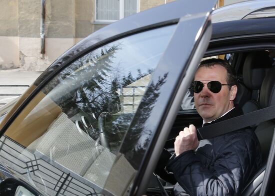Dmitry Medvedev visits Omsk