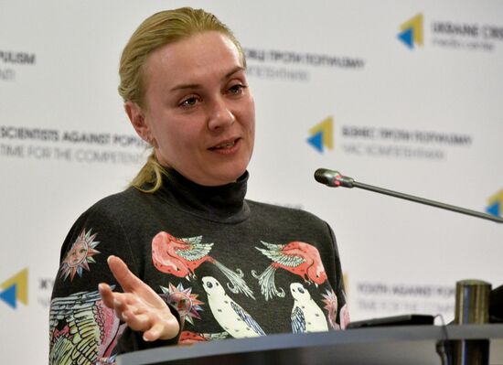 News conference on the Eurovision 2017 Song Contest in Kiev