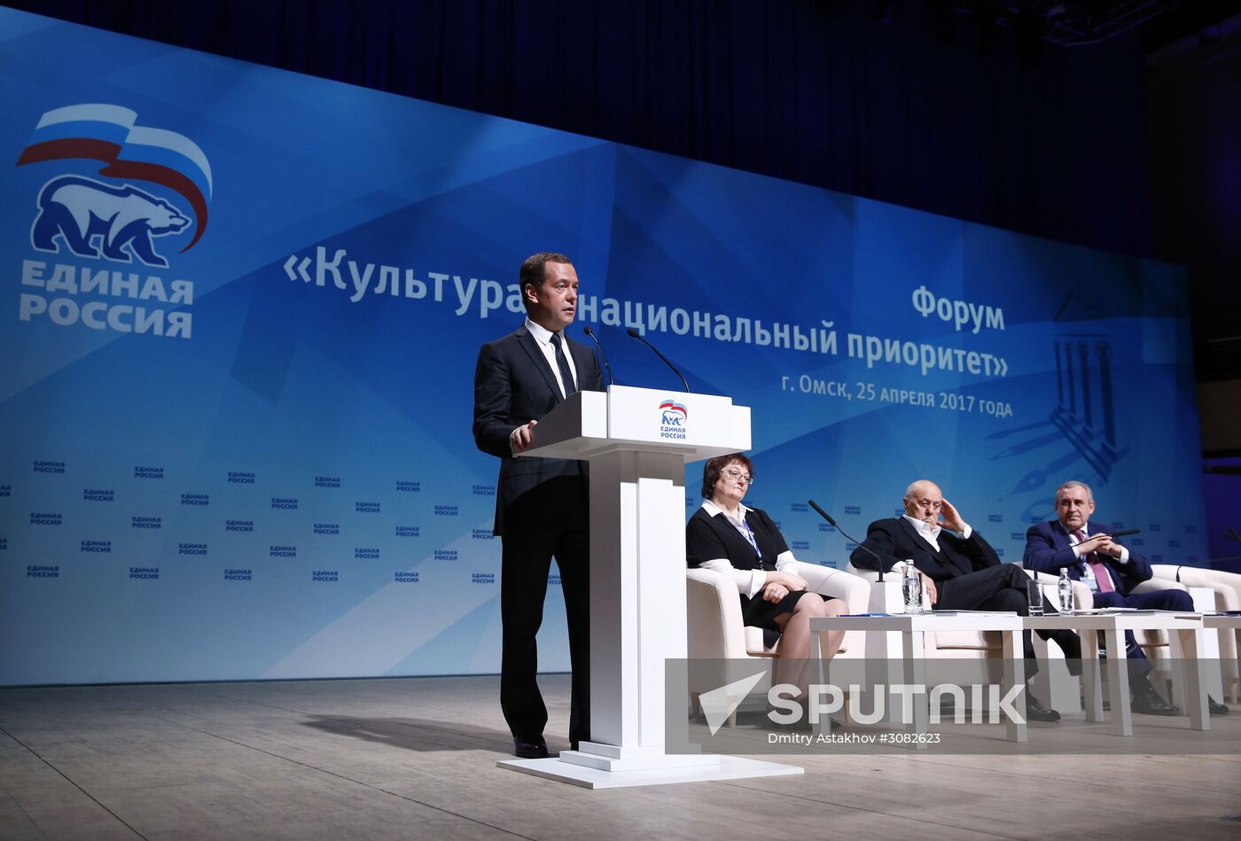 Dmitry Medvedev visits Omsk
