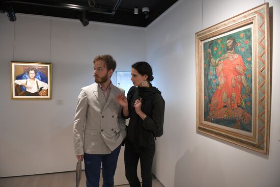 Russian art top lot exhibition ahead of auction in London