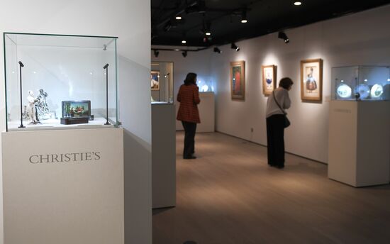 Russian art top lot exhibition ahead of auction in London