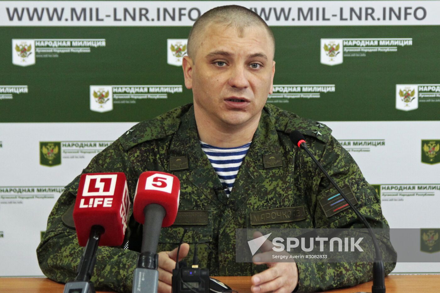Representatives OSCE Mission to Ukraine visit the OSCE car blast site in Lugansk Region
