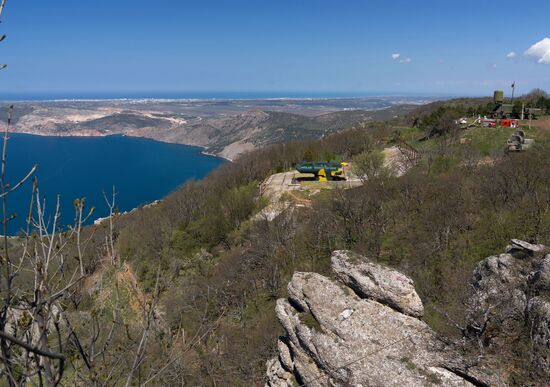 Russian Black See Fleet holds drills in Crimea
