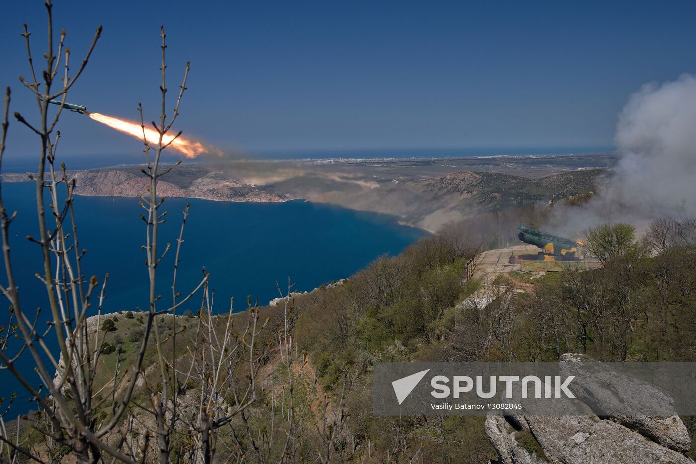 Russian Black See Fleet holds drills in Crimea