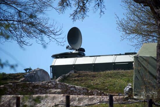 Russian Black See Fleet holds drills in Crimea