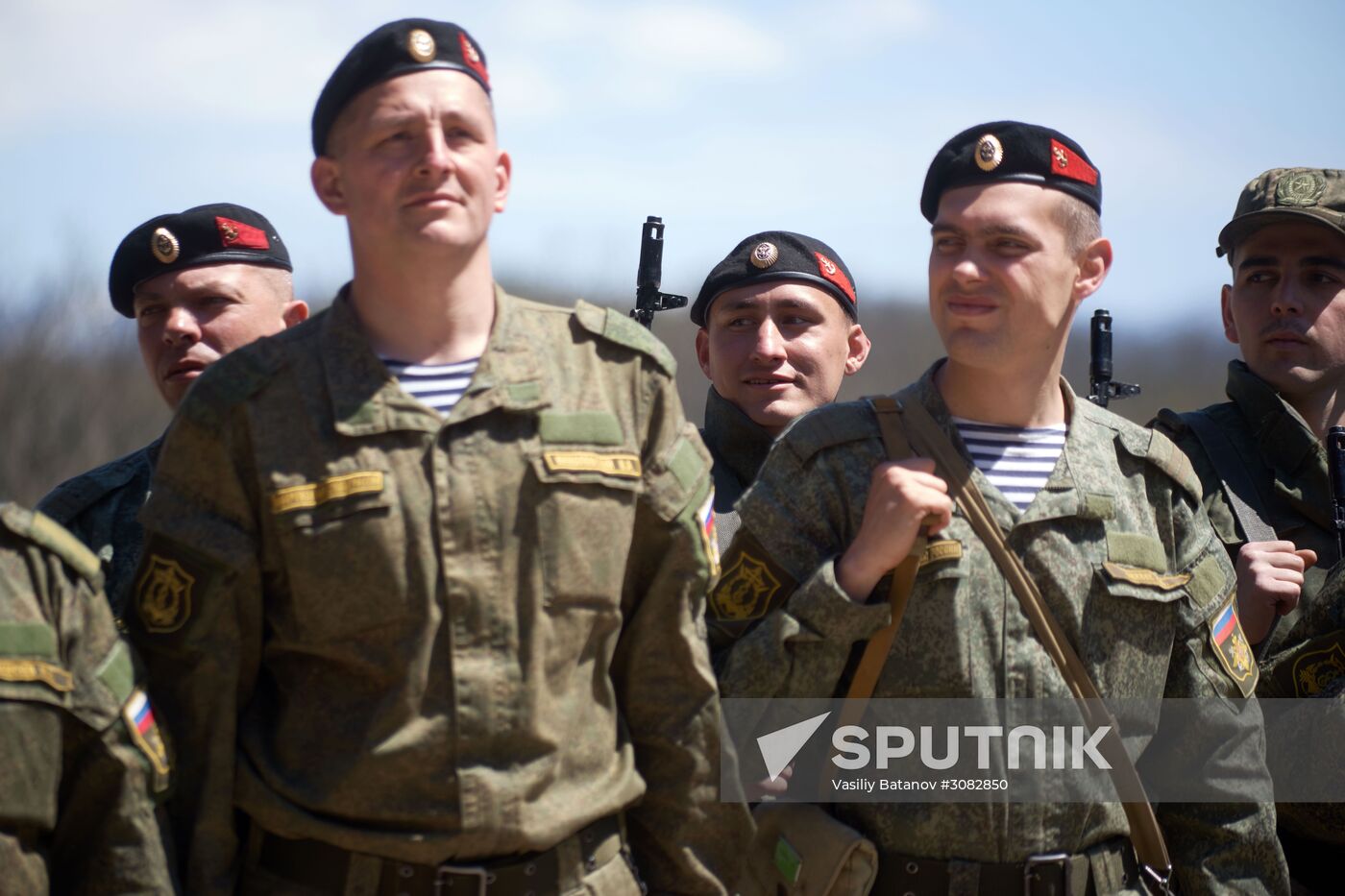 Russian Black See Fleet holds drills in Crimea