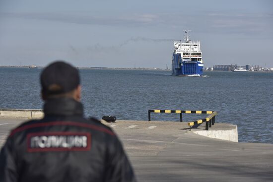 Kerch Strait ferry line