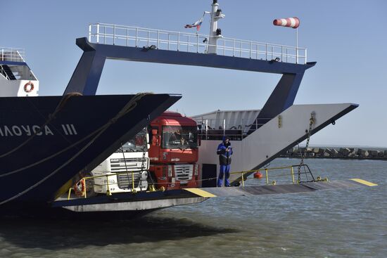 Kerch Strait ferry line