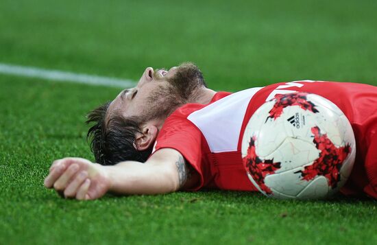 Football. Russian Premier League. Spartak vs. Ural