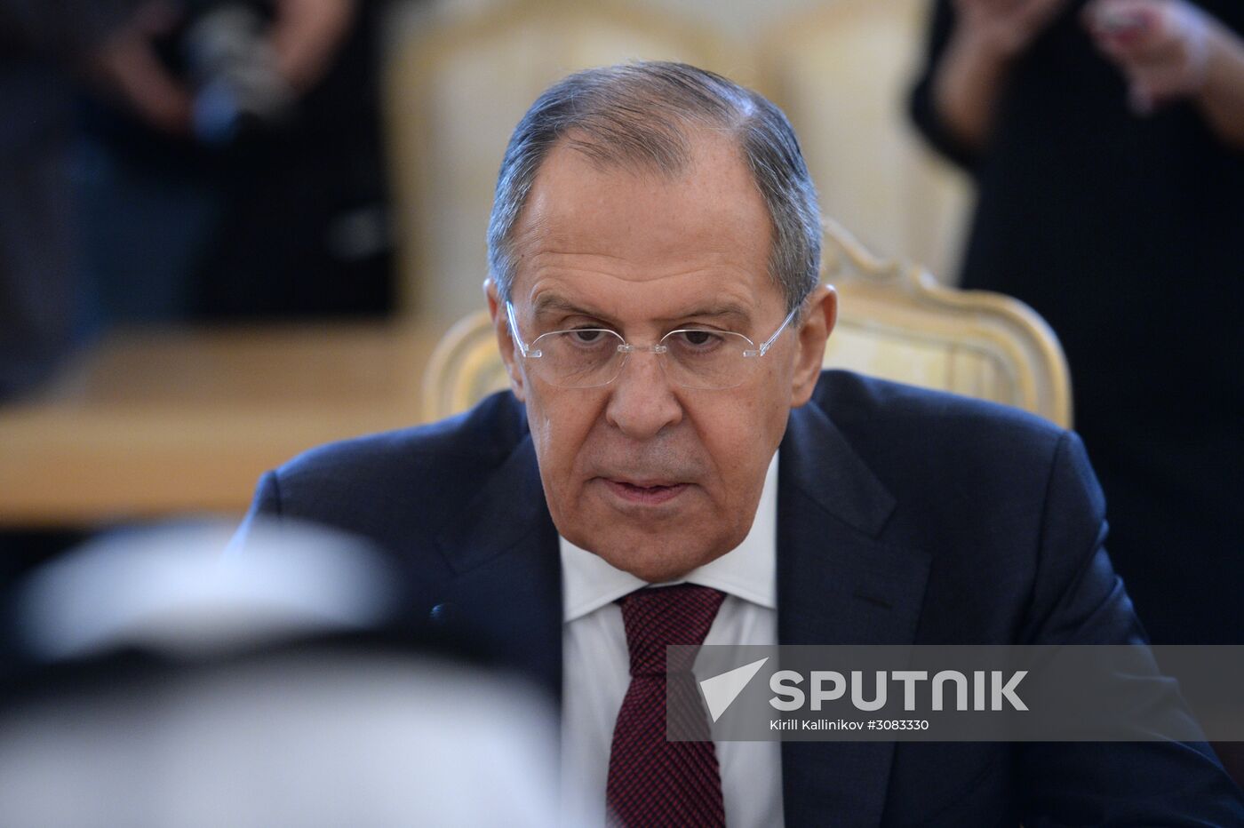 Foreign Minister Sergey Lavrov meets Saudi Foreign Minister Adel al-Jubeir