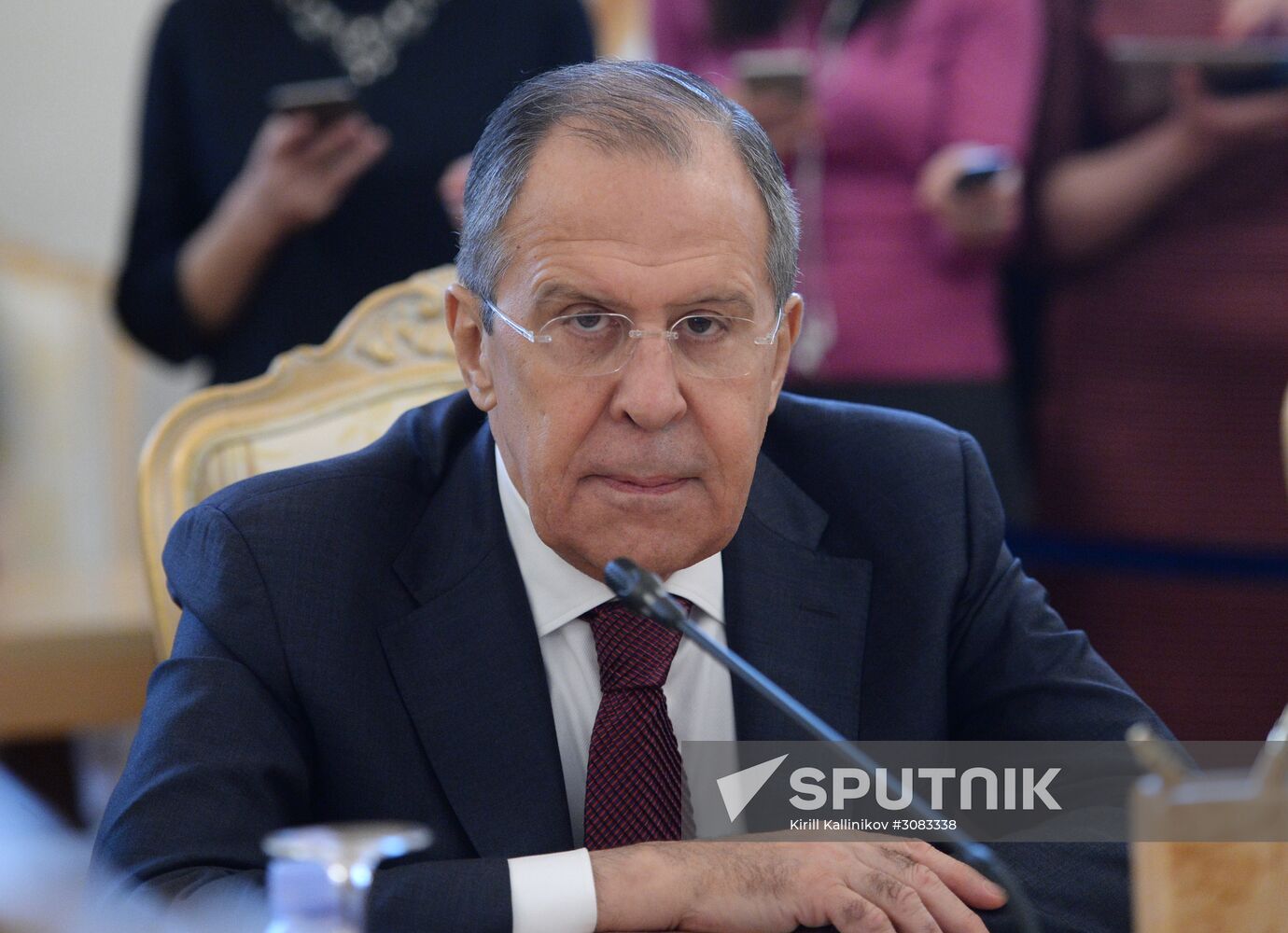 Foreign Minister Sergey Lavrov meets Saudi Foreign Minister Adel al-Jubeir