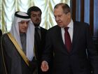 Foreign Minister Sergey Lavrov meets Saudi Foreign Minister Adel al-Jubeir