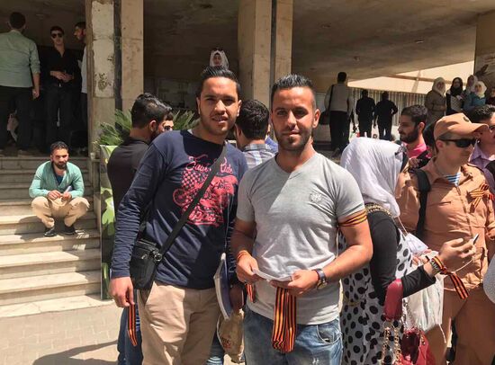 St. George Ribbon campaign starts in Damascus