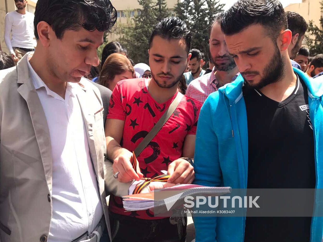 St. George Ribbon campaign starts in Damascus