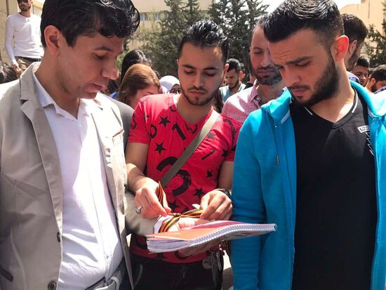 St. George Ribbon campaign starts in Damascus