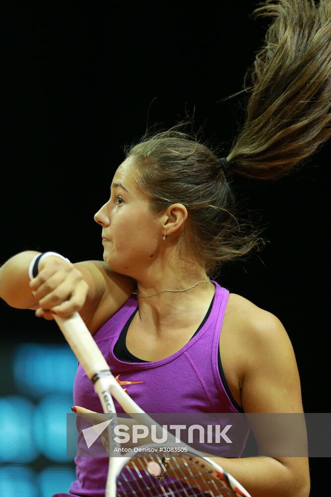 WTA Porsche Tennis Grand Prix 2017. Day Three