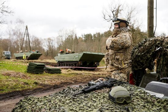 Summer Shield XIV international military drill in Latvia