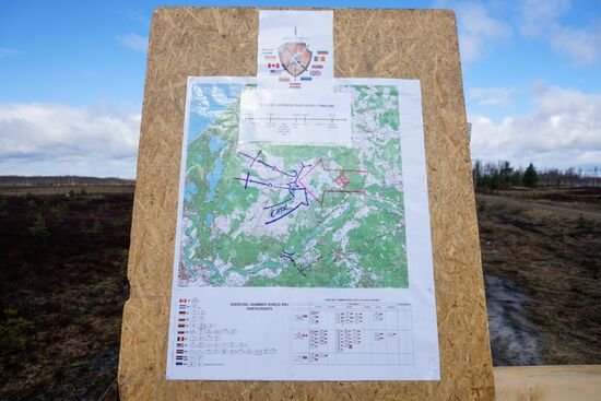 Summer Shield XIV international military drill in Latvia