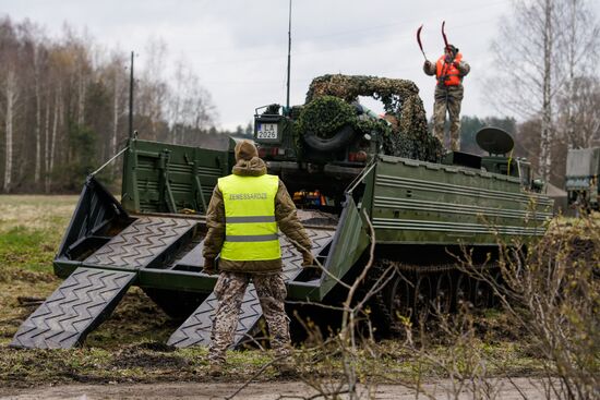 Summer Shield XIV international military drill in Latvia