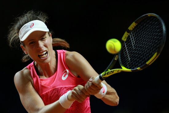 WTA Porsche Tennis Grand Prix 2017. Day Three