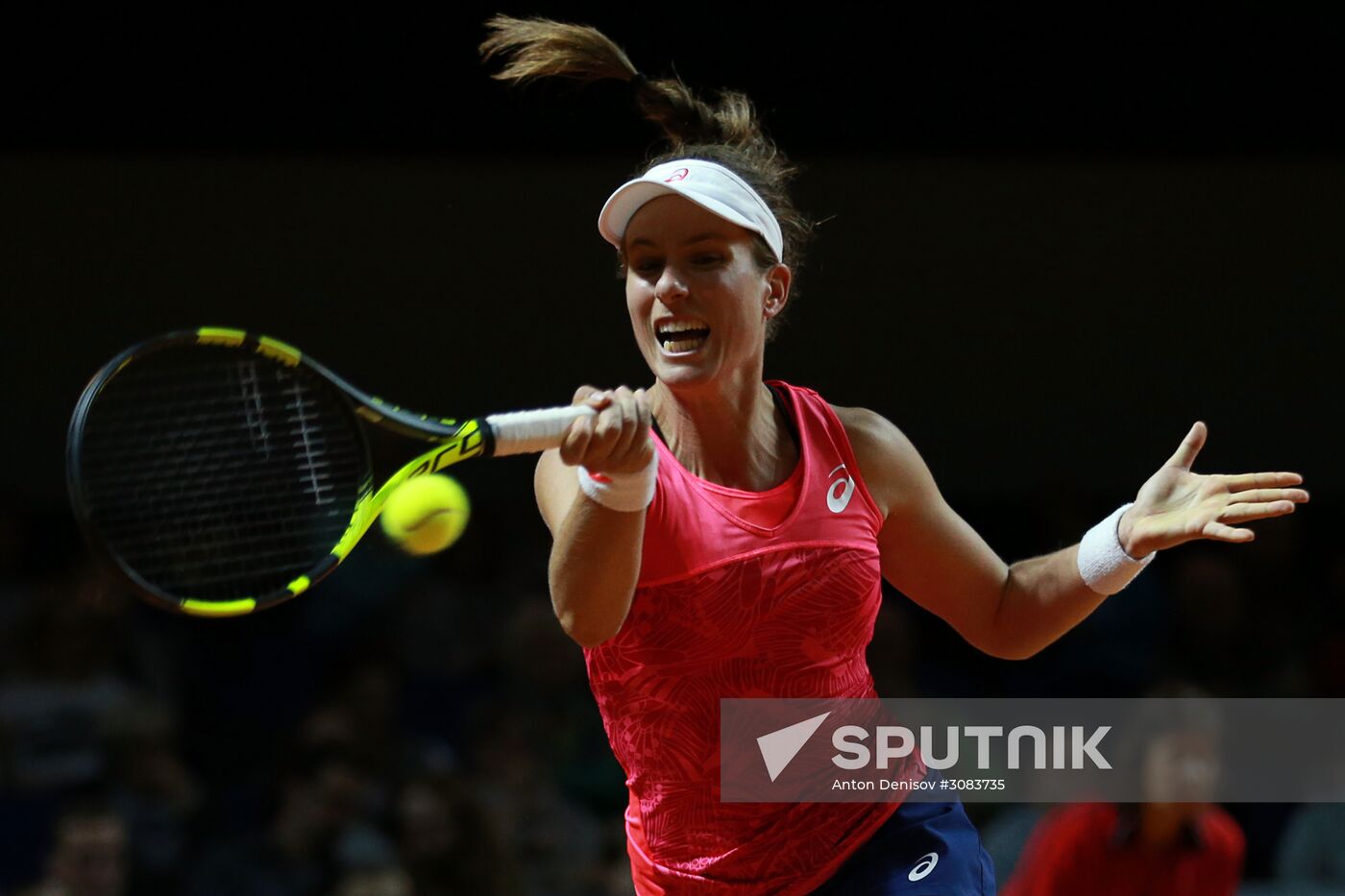 WTA Porsche Tennis Grand Prix 2017. Day Three