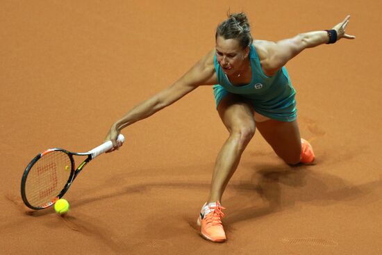 WTA Porsche Tennis Grand Prix 2017. Day Three