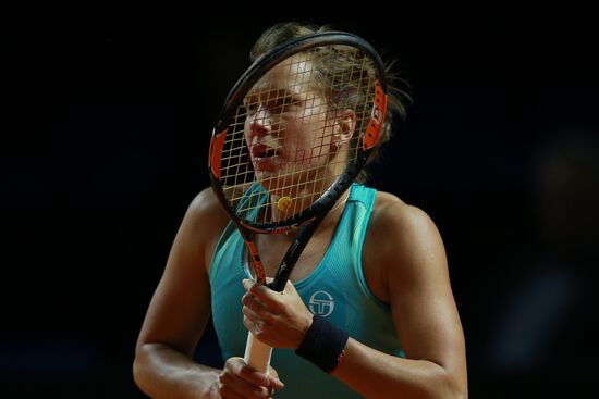 WTA Porsche Tennis Grand Prix 2017. Day Three