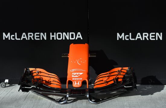 Preparations for Russian leg of Formula One World Championship circuit racing series