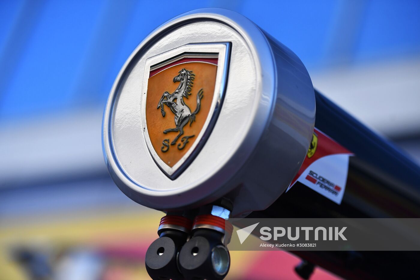 Preparations for Russian leg of Formula One World Championship circuit racing series