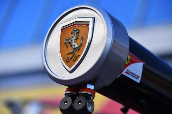 Preparations for Russian leg of Formula One World Championship circuit racing series