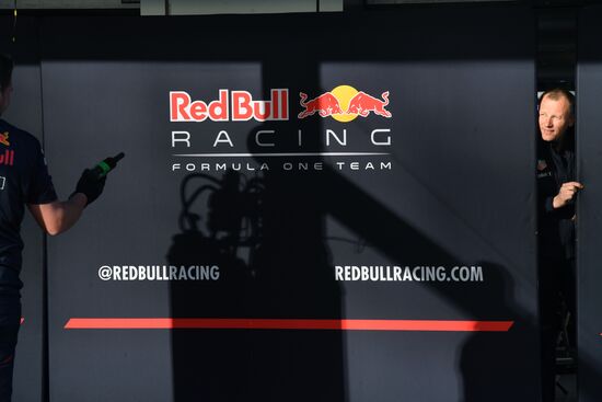 Preparations for Russian leg of Formula One World Championship circuit racing series