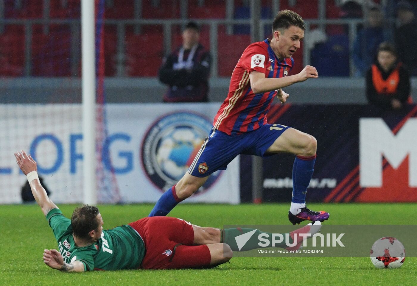 Russian Football Premier League. CSKA vs. Lokomotiv