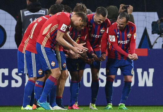 Russian Football Premier League. CSKA vs. Lokomotiv