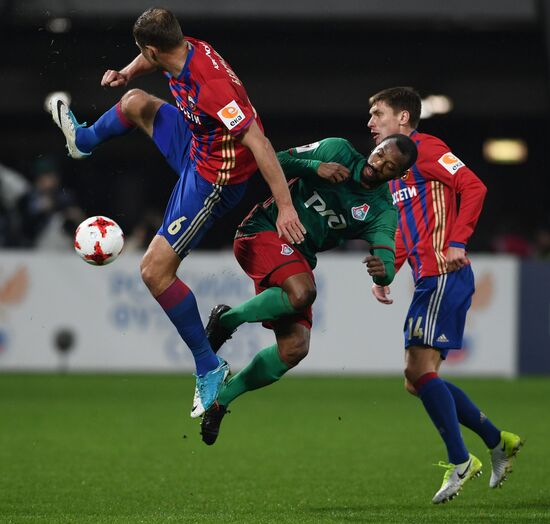 Russian Football Premier League. CSKA vs. Lokomotiv