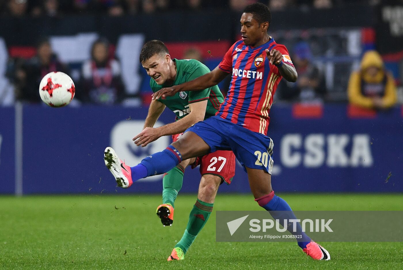 Russian Football Premier League. CSKA vs. Lokomotiv