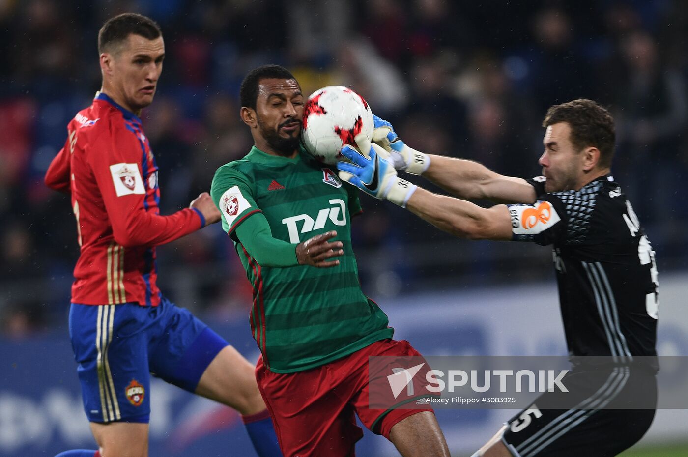 Russian Football Premier League. CSKA vs. Lokomotiv