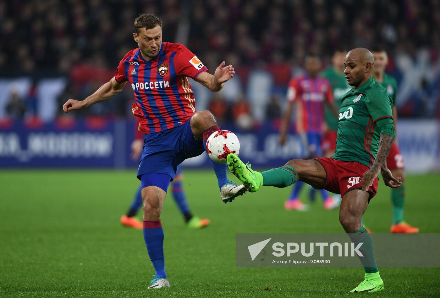 Russian Football Premier League. CSKA vs. Lokomotiv