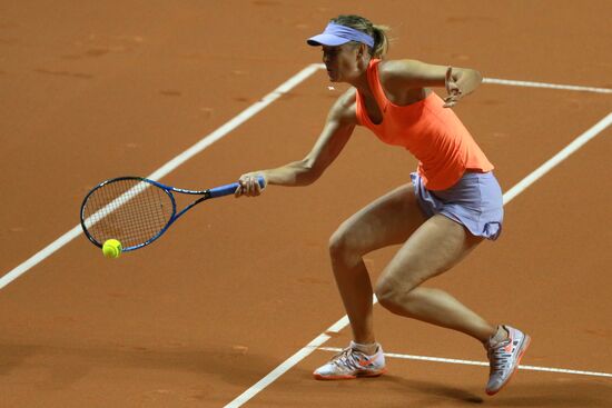 WTA Porsche Tennis Grand Prix 2017. Day Three