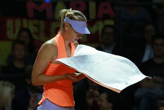 2017 WTA Porsche Tennis Grand Prix. Day Three