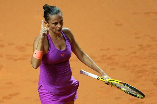 WTA Porsche Tennis Grand Prix 2017. Day Three