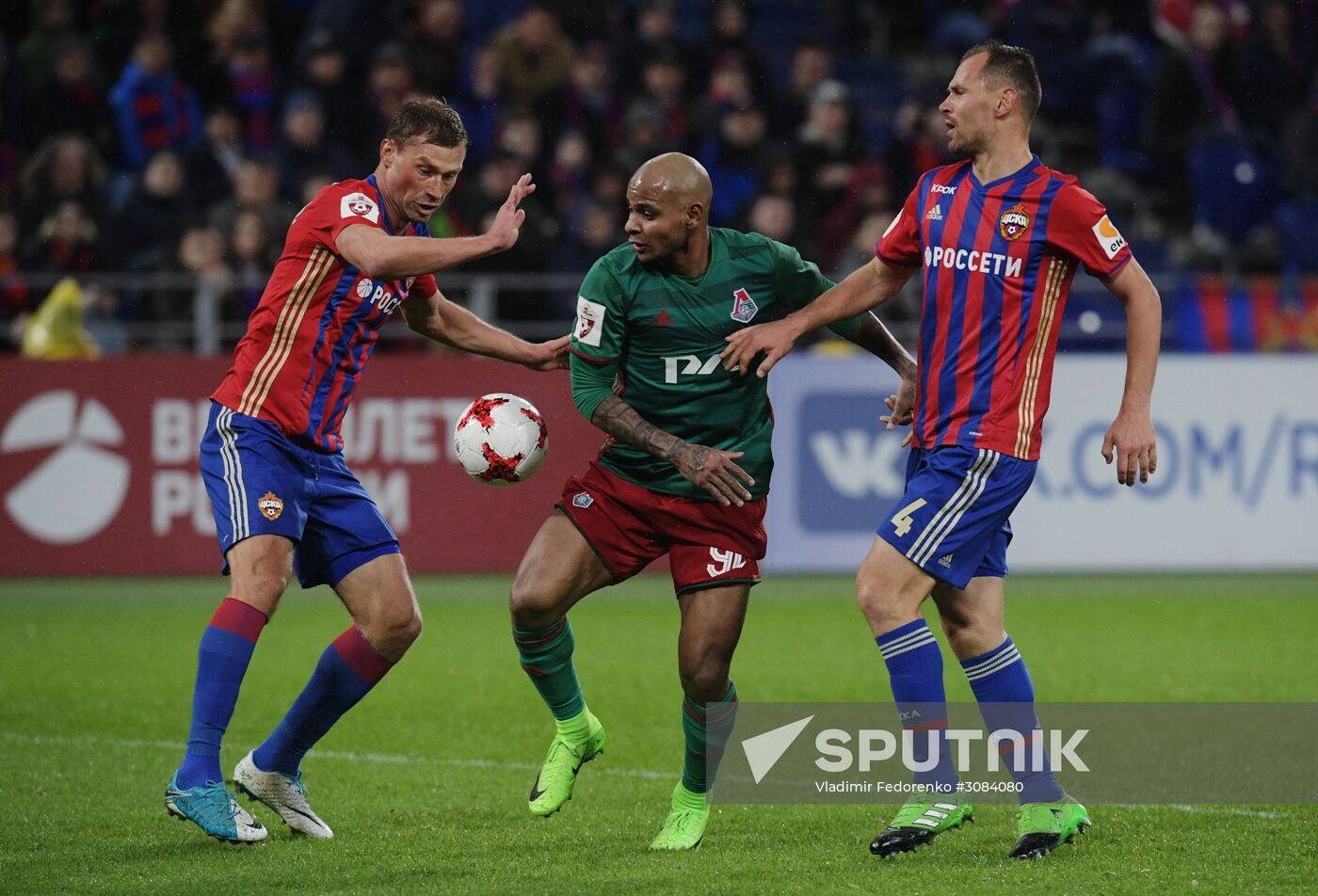 Russian Football Premier League. CSKA vs. Lokomotiv