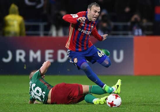 Russian Football Premier League. CSKA vs. Lokomotiv