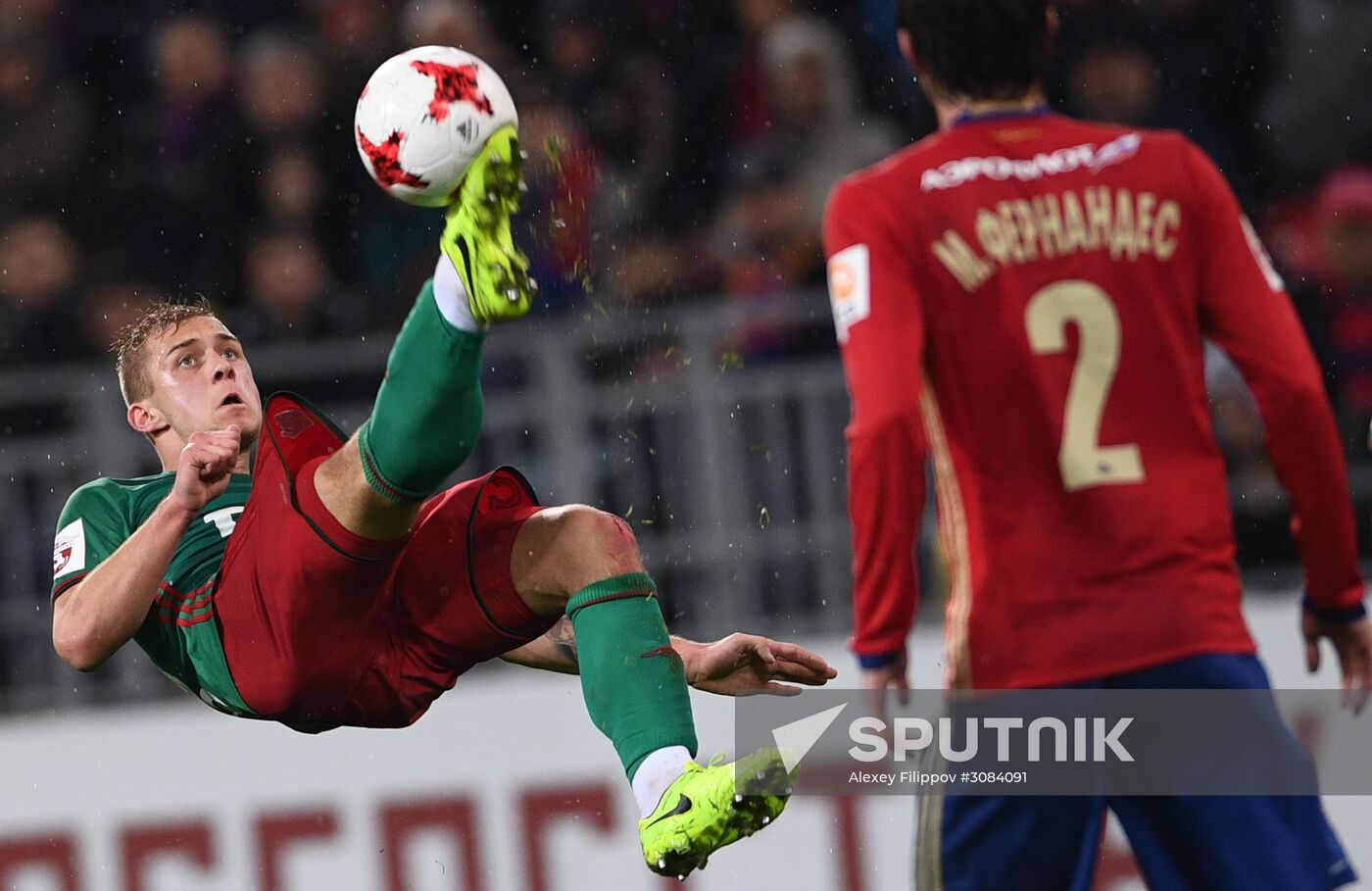 Russian Football Premier League. CSKA vs. Lokomotiv