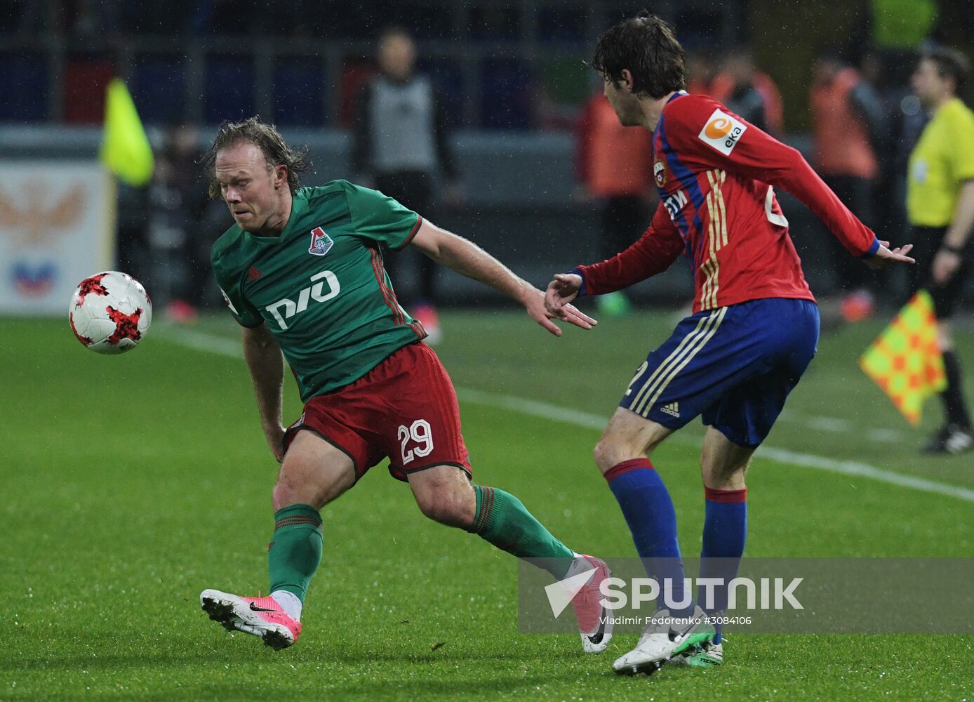 Russian Football Premier League. CSKA vs. Lokomotiv