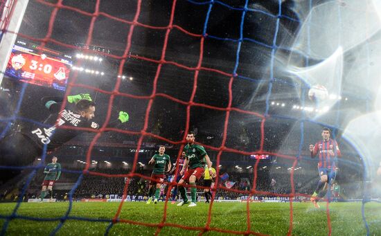 Russian Football Premier League. CSKA vs. Lokomotiv