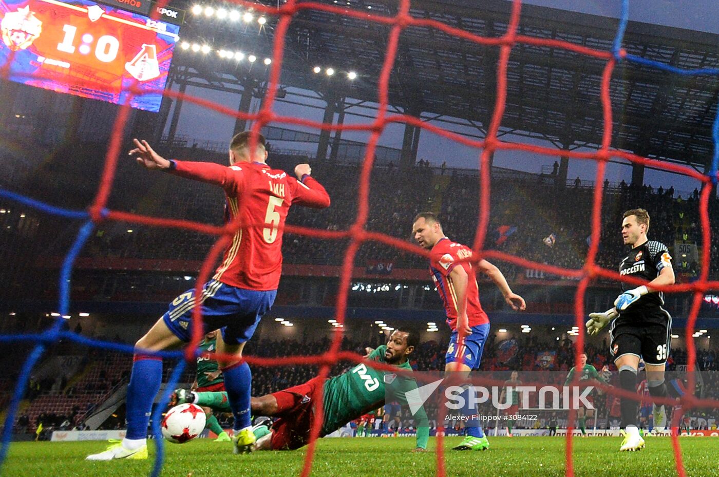 Russian Football Premier League. CSKA vs. Lokomotiv